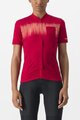 CASTELLI Cyklistický dres s krátkým rukávem - UNLIMITED SENTIERO 2 - červená