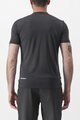 CASTELLI Cyklistické triko s krátkým rukávem - MERINO - černá