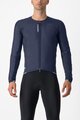 CASTELLI Cyklistický dres s dlouhým rukávem zimní - FLY JACK-SEY - modrá