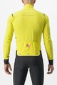 CASTELLI Cyklistická zateplená bunda - ALPHA FLIGHT ROS - žlutá