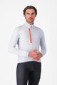 CASTELLI Cyklistický dres s dlouhým rukávem zimní - ENTRATA THERMAL - stříbrná