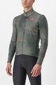 CASTELLI Cyklistický dres s dlouhým rukávem zimní - RAFFICA - zelená