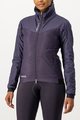 CASTELLI Cyklistická zateplená bunda - FLY THERMAL W - fialová