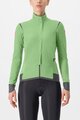 CASTELLI Cyklistická zateplená bunda - ALPHA FLIGHT ROS W - světle zelená