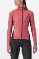CASTELLI Cyklistická zateplená bunda - TRANSITION 2 W - červená