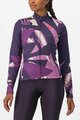CASTELLI Cyklistický dres s dlouhým rukávem zimní - TROPICALE - fialová