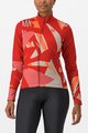 CASTELLI Cyklistický dres s dlouhým rukávem zimní - TROPICALE - červená