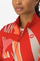 CASTELLI Cyklistický dres s dlouhým rukávem zimní - TROPICALE - červená