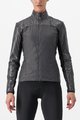 CASTELLI Cyklistická větruodolná bunda - UNLIMITED W PUFFY 2 - šedá