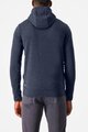 CASTELLI mikina - MILANO 2 FULL ZIP FLEECE - modrá