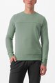 CASTELLI pulovr - LOGO SWEATSHIRT - světle zelená