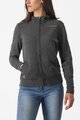 CASTELLI mikina - MILANO 2 FULL ZIP W FLEECE - šedá
