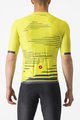 CASTELLI Cyklistický dres s krátkým rukávem - CLIMBER´S 4.0 - žlutá