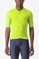 CASTELLI Cyklistický dres s krátkým rukávem - ESPRESSO - žlutá