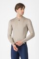 CASTELLI Cyklistický dres s dlouhým rukávem letní - ESPRESSO - šedá