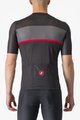 CASTELLI Cyklistický dres s krátkým rukávem - TRADIZIONE - antracitová
