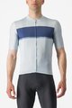 CASTELLI Cyklistický dres s krátkým rukávem - TRADIZIONE - světle modrá