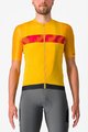 CASTELLI Cyklistický dres s krátkým rukávem - UNLIMITED ENDURANCE - žlutá