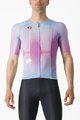 CASTELLI Cyklistický dres s krátkým rukávem - R-A/D - fialová