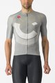 CASTELLI Cyklistický dres s krátkým rukávem - R-A/D - šedá
