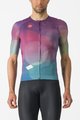 CASTELLI Cyklistický dres s krátkým rukávem - R-A/D - fialová