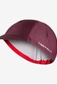 CASTELLI Cyklistická čepice - ROSSO CORSA 2 - bordó