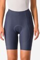 CASTELLI Cyklistické kalhoty krátké bez laclu - ESPRESSO W - modrá