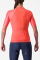 CASTELLI Cyklistický dres s krátkým rukávem - AERO PRO 7.0 W - oranžová