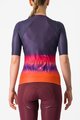 CASTELLI Cyklistický dres s krátkým rukávem - CLIMBER'S 4.0 W - fialová