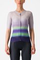 CASTELLI Cyklistický dres s krátkým rukávem - fialová