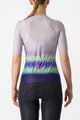 CASTELLI Cyklistický dres s krátkým rukávem - fialová