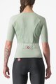 CASTELLI Cyklistický dres s krátkým rukávem - VELOCISSIMA 2 - světle zelená