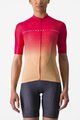 CASTELLI Cyklistický dres s krátkým rukávem - SALITA - červená