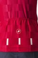 CASTELLI Cyklistický dres s krátkým rukávem - DIMENSIONE - červená
