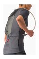 CASTELLI Cyklistický dres s krátkým rukávem - UNLIMITED PRO W - šedá