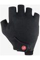 CASTELLI Cyklistické rukavice krátkoprsté - ENDURANCE W - černá