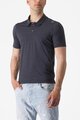 CASTELLI polokošile - MERINO POLO - antracitová