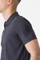 CASTELLI polokošile - MERINO POLO - antracitová