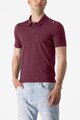 CASTELLI polokošile - MERINO POLO - bordó