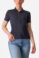 CASTELLI polokošile - MERINO W POLO - černá