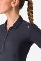 CASTELLI polokošile - MERINO W POLO - černá