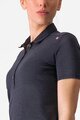 CASTELLI polokošile - MERINO W POLO - černá