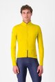 CASTELLI Cyklistická zateplená bunda - PERFETTO AIR - žlutá