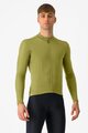 CASTELLI Cyklistický dres s dlouhým rukávem zimní - ESPRESSO THERMAL - zelená