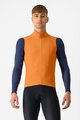 CASTELLI Cyklistická vesta - ESPRESSO VEST - oranžová