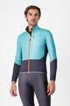 CASTELLI Cyklistická zateplená bunda - UNLIMITED - světle modrá