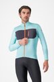 CASTELLI Cyklistický dres s dlouhým rukávem zimní - UNLIMITED TRAIL 2 - světle modrá