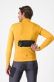 CASTELLI Cyklistický dres s dlouhým rukávem zimní - UNLIMITED TRAIL 2 - zlatá