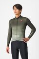 CASTELLI Cyklistický dres s dlouhým rukávem zimní - UNLIMITED THERMAL - zelená