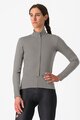 CASTELLI Cyklistická zateplená bunda - PERFETTO AIR W - šedá